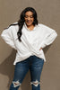 Carlee Crossed Hem Blouse