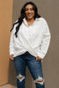 Carlee Crossed Hem Blouse