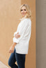 Carlee Crossed Hem Blouse