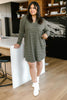 Casually Dressed Up Dress in Olive