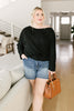 Center Stage Sweater in Black