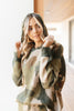 Chasing Sleep Lounge Set Top in Camo