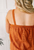 Eyelet You Know Camisole In Cinnamon