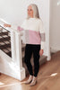 Color Block Top in Lavender