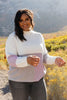 Color Block Top in Lavender