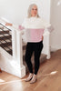 Color Block Top in Lavender