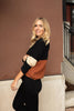 Chloe Color Block Top in Natural