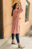 Choose Me Chunky Cardigan in Rose