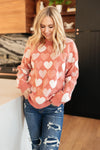 Lovin' It Sweater In Pink