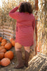 Cinnamon Striped Dress