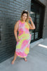 Citrus Splash Tank Dress