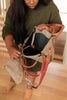 City Chic Tote Bag in Gray