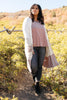 Clarissa Striped Cardigan in Mocha