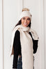 Classic Rib Scarf in Oatmeal