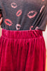 Cleo Velvet Wide Leg Pants