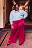 Cleo Velvet Wide Leg Pants