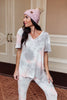 Cloud 9 Tie Dye Top in Peach