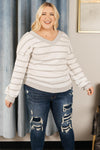 Cloudy Day Puff Sleeve Sweater