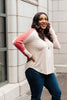 Coffee Date V Neck Top