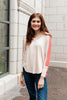 Coffee Date V Neck Top