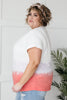 Color Block Tie Dye Top