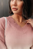 Color Melt Sweater in Mauve