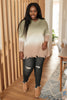 Color Melt Sweater in Olive