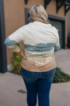 Complementary Colors Tie Dye Top