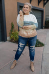 Complementary Colors Tie Dye Top