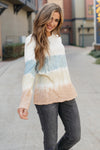Complementary Colors Tie Dye Top