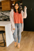 Cozy Cardi In Taupe
