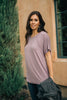 Cozy Cool Tee in Lavender