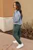 Cozy Joggers in Hunter Green