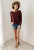Cozy and Chic Dressed in Wine