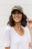 Criss Cross Ponytail Baseball Cap in Camo
