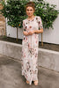 Date Night Maxi in Taupe