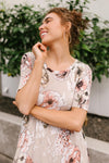 Date Night Maxi in Taupe