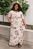 Date Night Maxi in Taupe