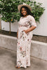 Date Night Maxi in Taupe