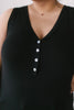 Desert Roses Tank in Black