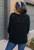 Designed For Details Sweater in Black