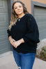 Designed For Details Sweater in Black