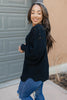 Designed For Details Sweater in Black