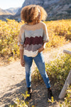 Designed For Details Sweater in Burgundy