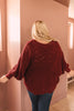 Designed For Details Sweater in Wine