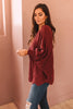 Designed For Details Sweater in Wine