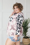 Destiny Tie Dye Animal Top