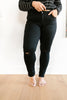 Devastatingly Dark Black Jeans