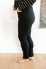Devastatingly Dark Black Jeans