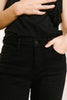 Devastatingly Dark Black Jeans